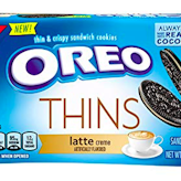 Oreo Latte Cookie Thins